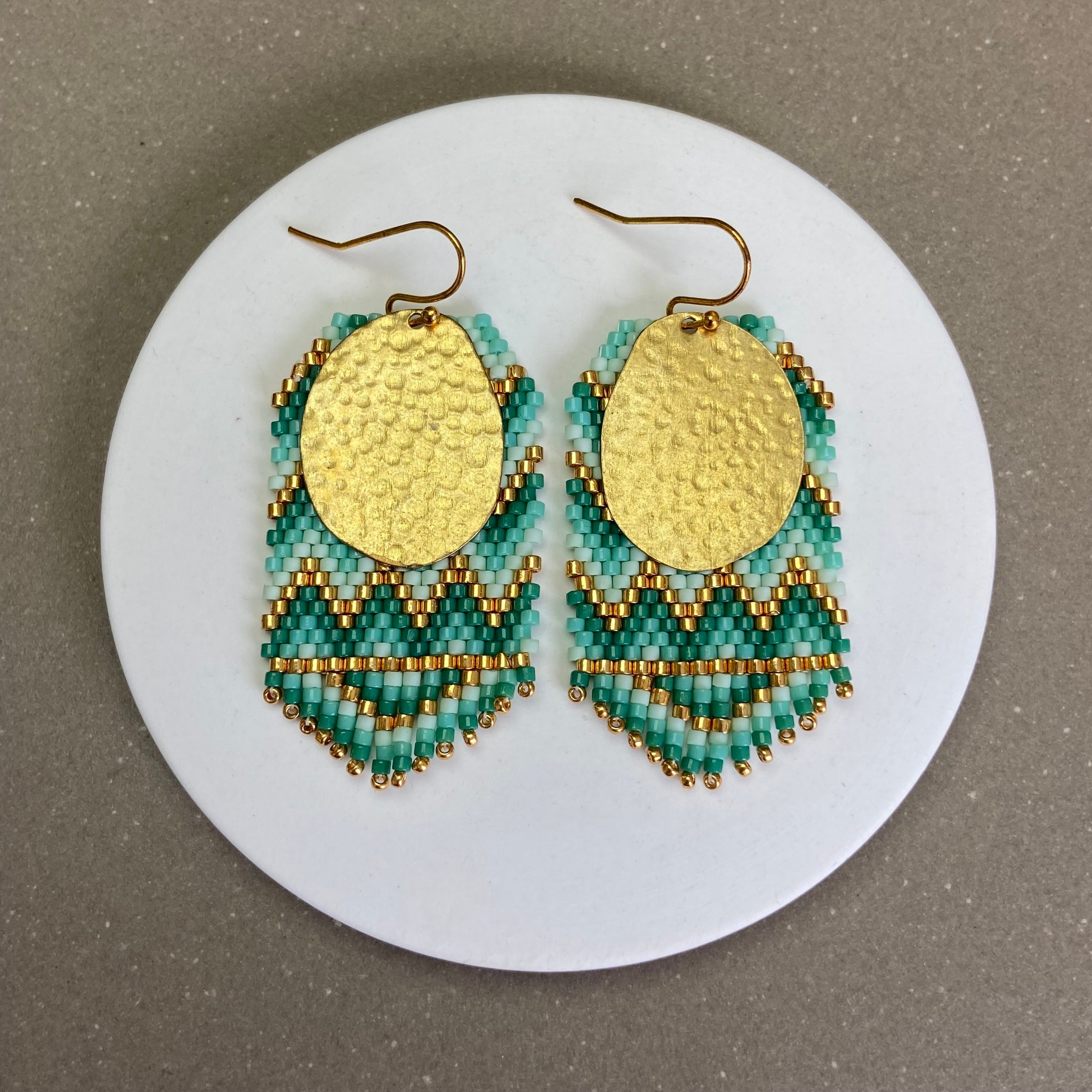 Rhapsody Beaded buying Fringe Earrings